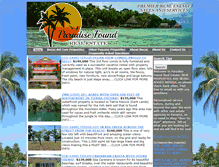 Tablet Screenshot of bocasparadisefound.com